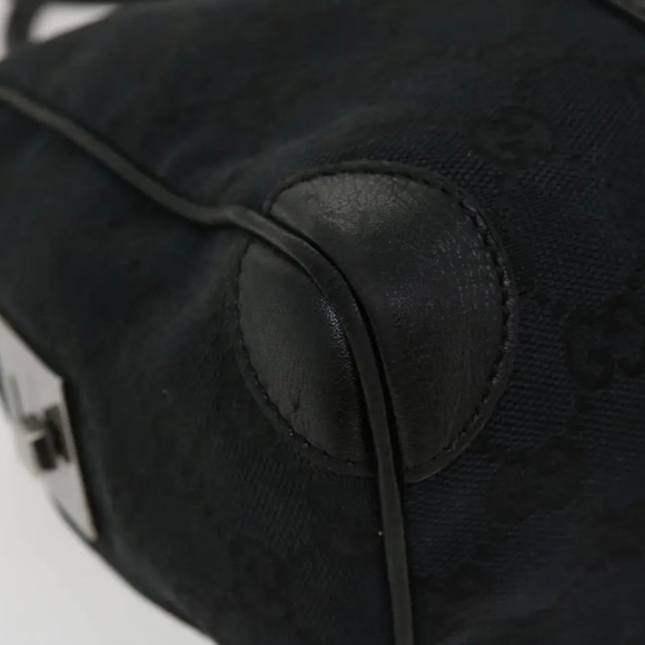 GUCCI GG Canvas Hand Bag Black color made in Italy 🇮🇹🔥🔥🔥 - Picture 9 of 13